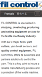 Mobile Screenshot of filcontrol.com